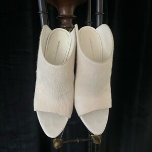 Alexander Wang cream/Snow White mule